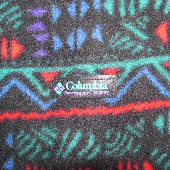 Columbia Other - Vintage Columbia Reversible Aztec Full Zip Vest